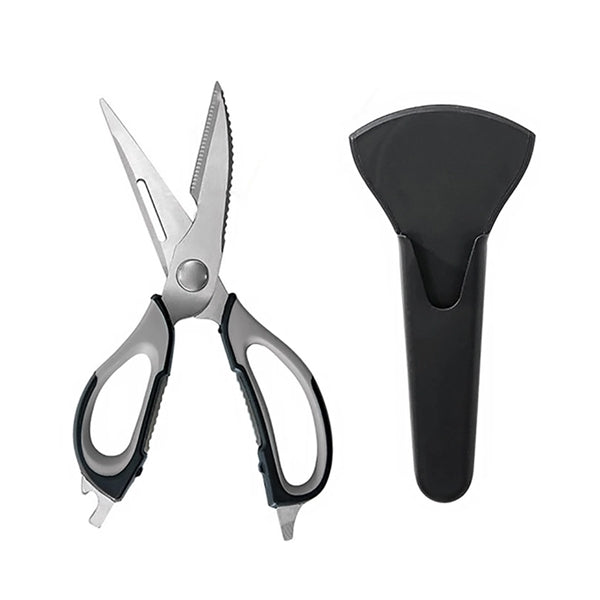 Multi Functional Kitchen Shears Fridge Scissors With Sleeve