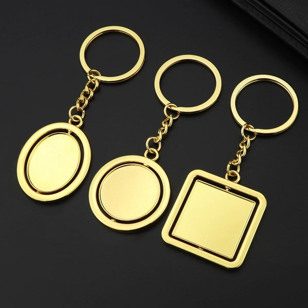 Square shape keyring