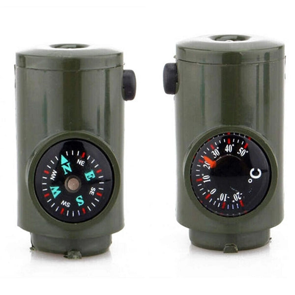 Outdoor 7 In 1 Multi-function Survival Whistle