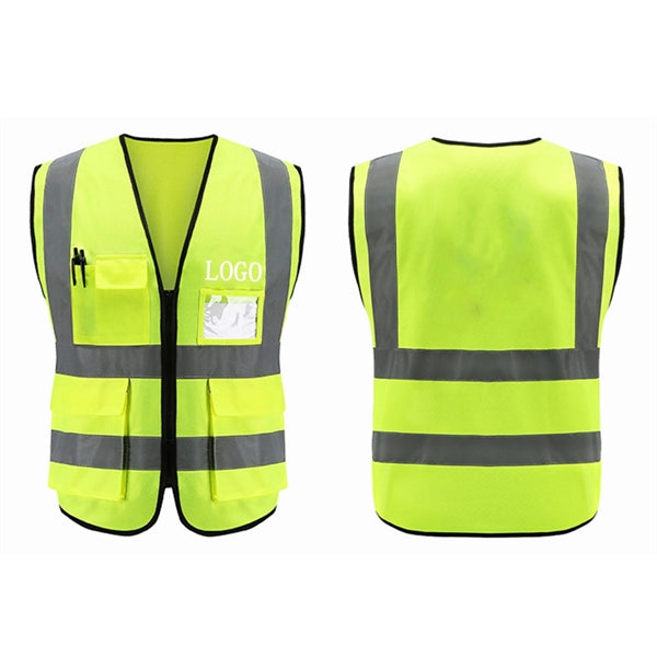 Reflective Safety Vest With Custom Logo
