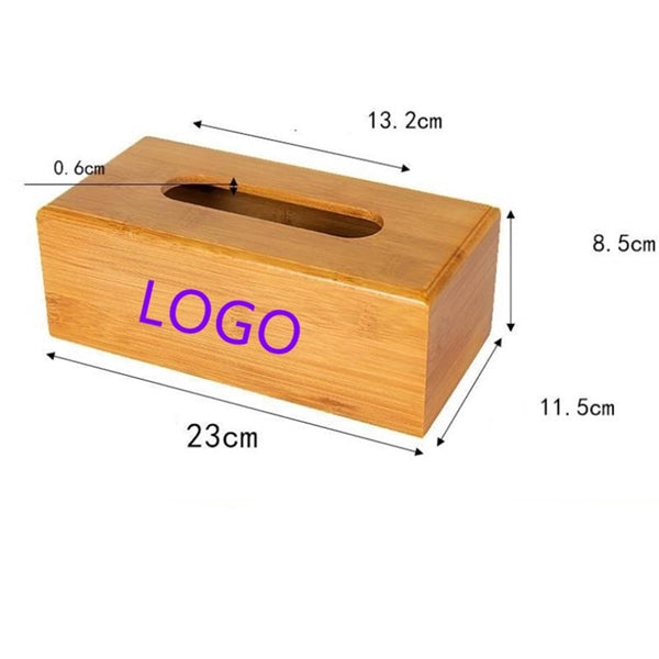 Bamboo Tissue Box