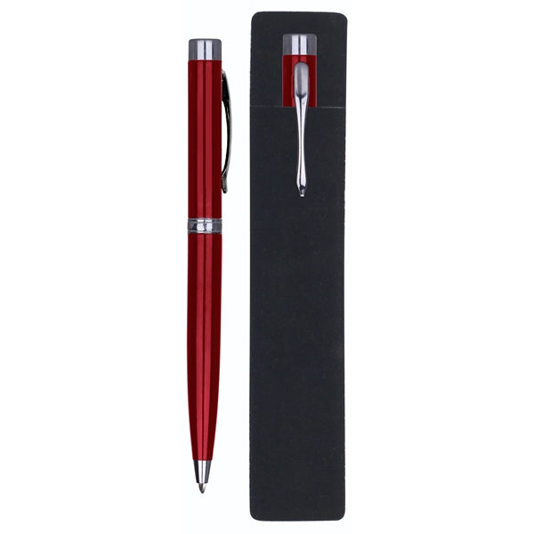 Metal Pen, Laser Pointer & Flashlight w/ PE-Pouch