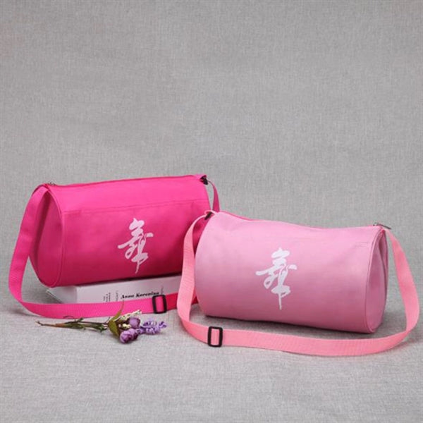 Kids pink Custom Logo Oxford Dance Bag