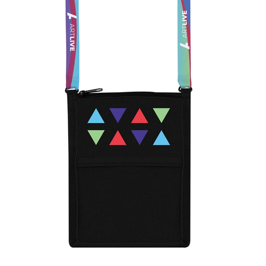 Billboard Neck Wallet, Full-Color Front Imprint & Lanyard