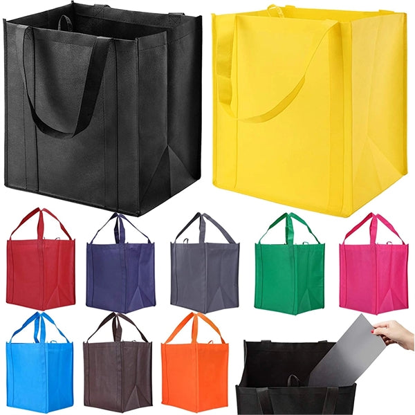 Big Non-woven Shopper Tote Bag, Value Grocery Tote