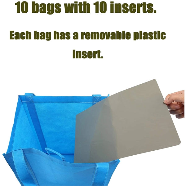 Big Non-woven Shopper Tote Bag, Value Grocery Tote