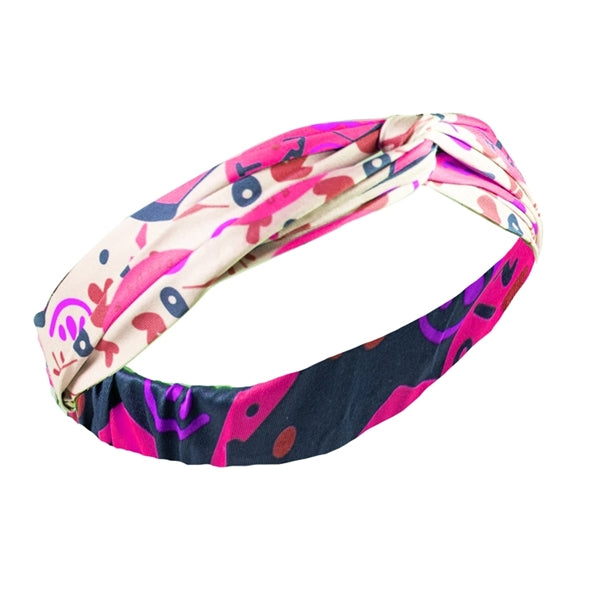 Full Color Knotted Head Band