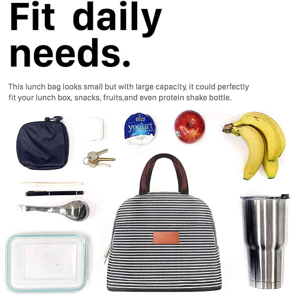 Insulated Lunch Tote Bag