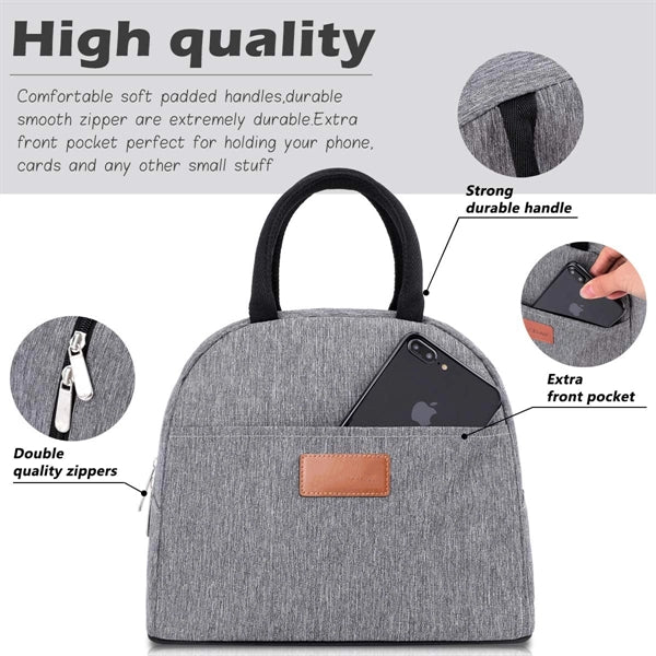 Insulated Lunch Tote Bag