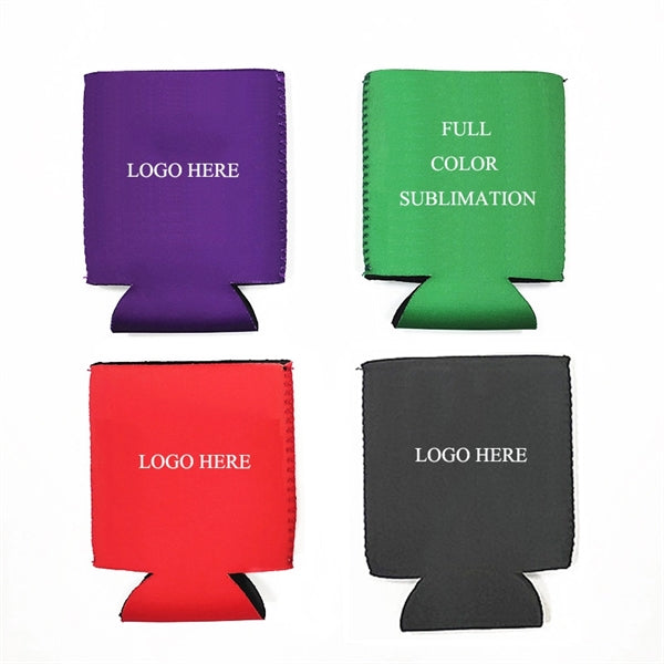 Neoprene Can Cooler Coolie Beverage Insulation Can Sleeve