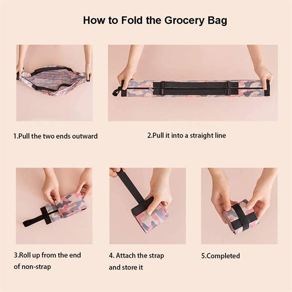 Waterproof durable large capacity foldable tote bag