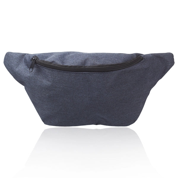 Travel Fanny Pack w/ Zippered Compartment & Buckle Closure