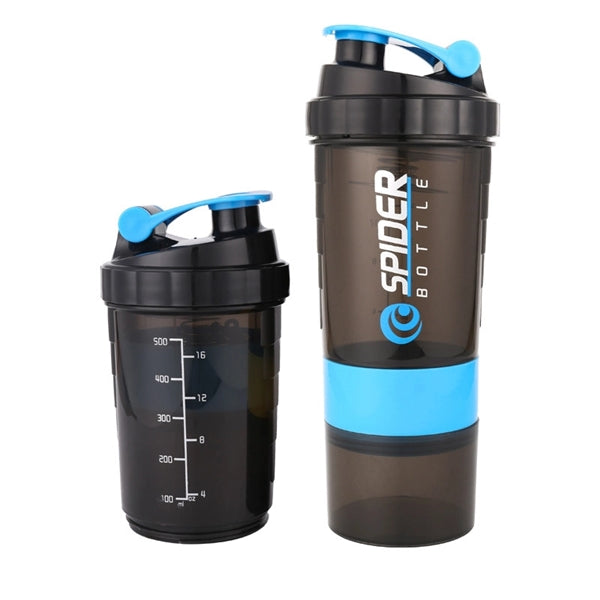 Multifunctional fitness protein powder shaker cup