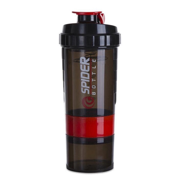 Multifunctional fitness protein powder shaker cup