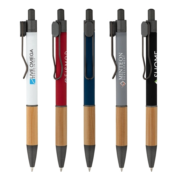 Manoa Ballpoint Pen w/ Bamboo Grip
