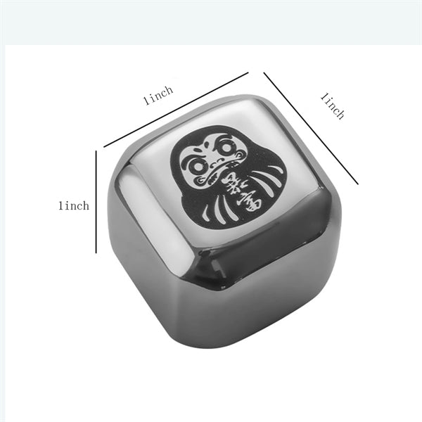 Stainless Steel Ice Cubes 4 pcs Pack