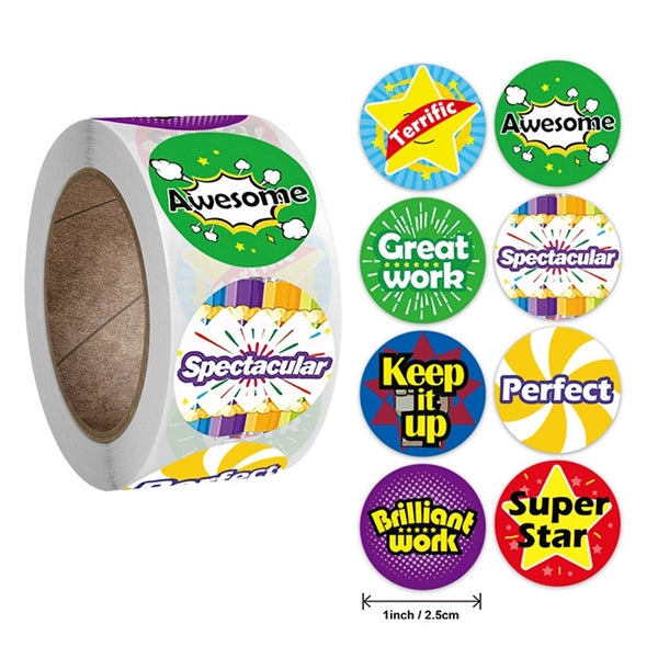 Cute Reward Motivational Stickers