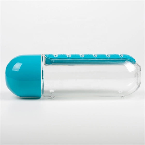 20 oz. Water Bottle With Medicine Case