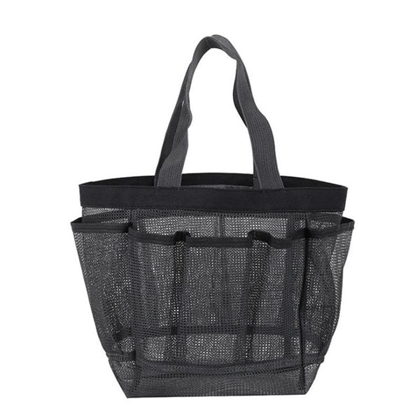 Portable mesh beach bag