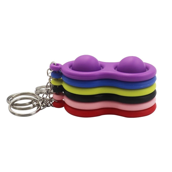 Fidget Simple Dimple Keychain Stress Relief Hand Toys