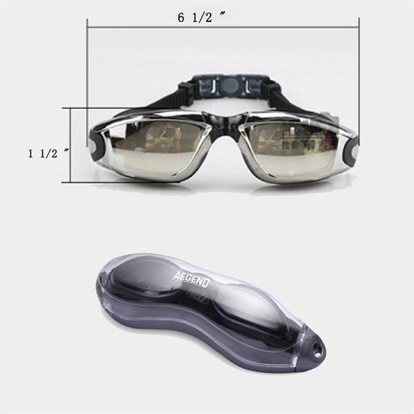 Youth Adult Anti Fog Swim Goggles with Free Protection Case