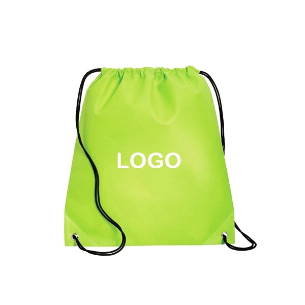 Nonwoven Draw String Bags 17" x 13 1/2"