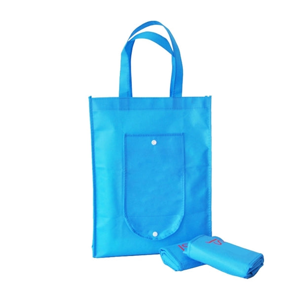 Foldable Tote Bag with Snap Closure