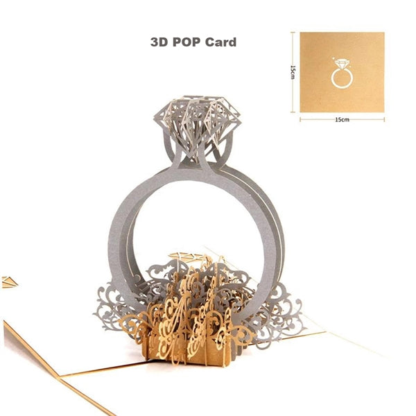 3D Pop Up Greeting Card