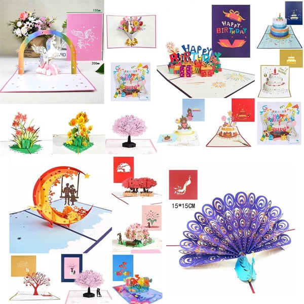 3D Pop Up Greeting Card