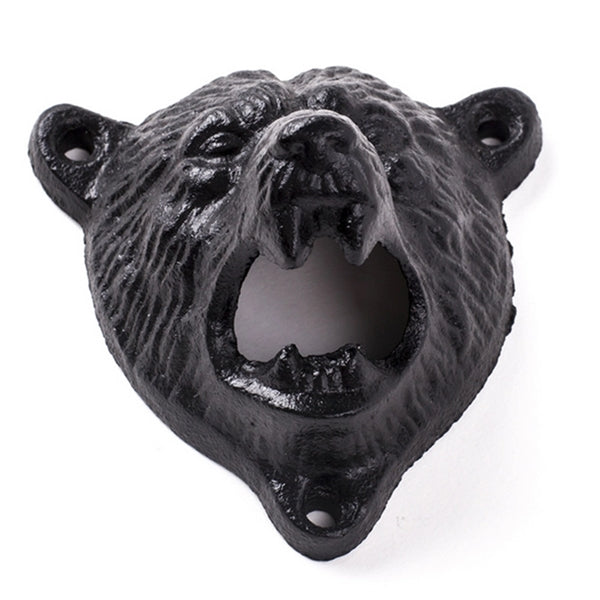 Bear Wall Mounted Bottle Opener