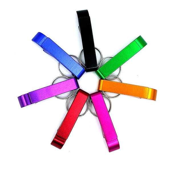 Aluminum Alloy Bottle Opener Keychain