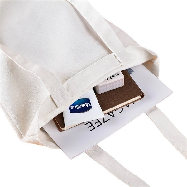 Natural Canvas Tote Bag