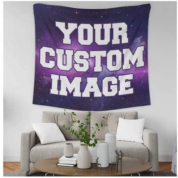 60'' x50'' Custom Wall Hanging Fabric Tapestry