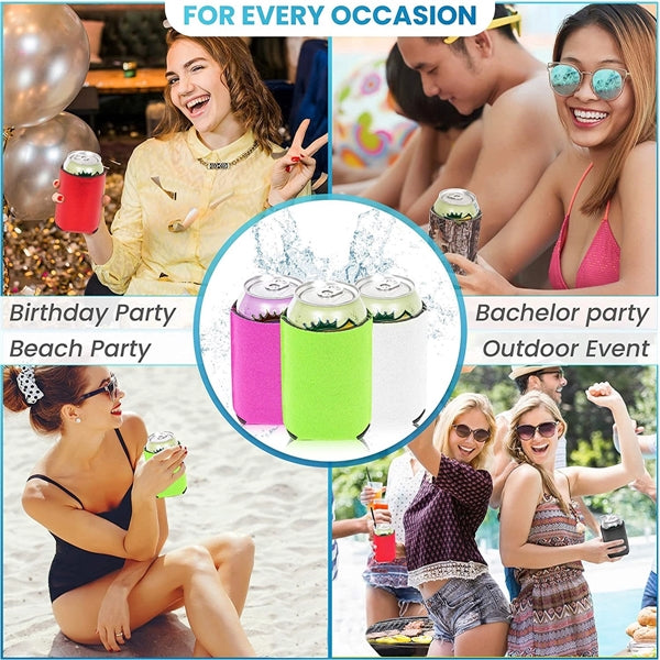 Full Color Imprint Can Coolers
