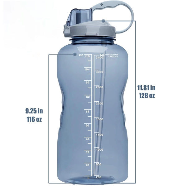 Straw Bottle