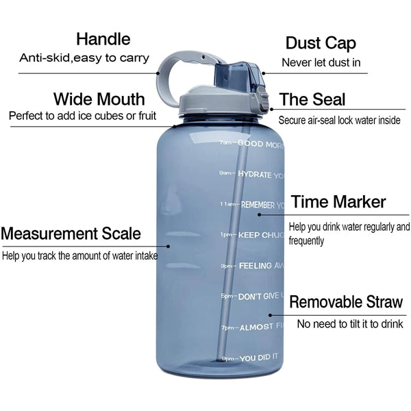 Straw Bottle