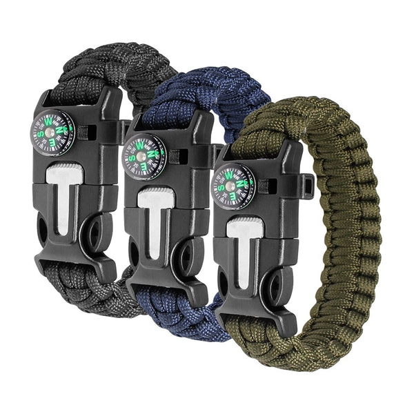 Tactical Emergency Survival Bracelet