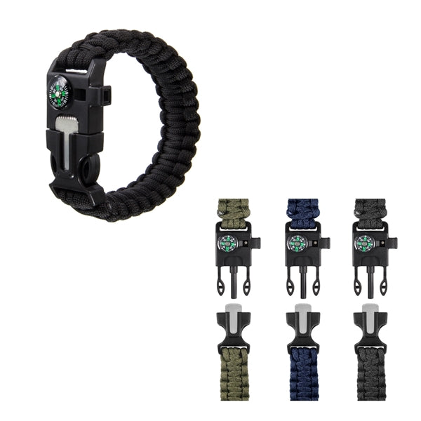 Tactical Emergency Survival Bracelet