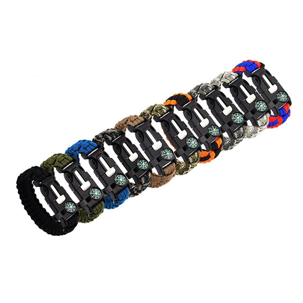 Tactical Emergency Survival Bracelet