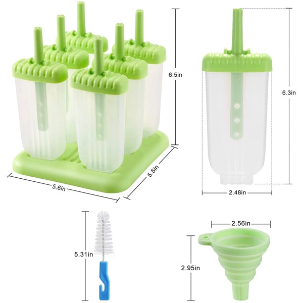 DIY Popsicle Molds Ice Cream Maker Set