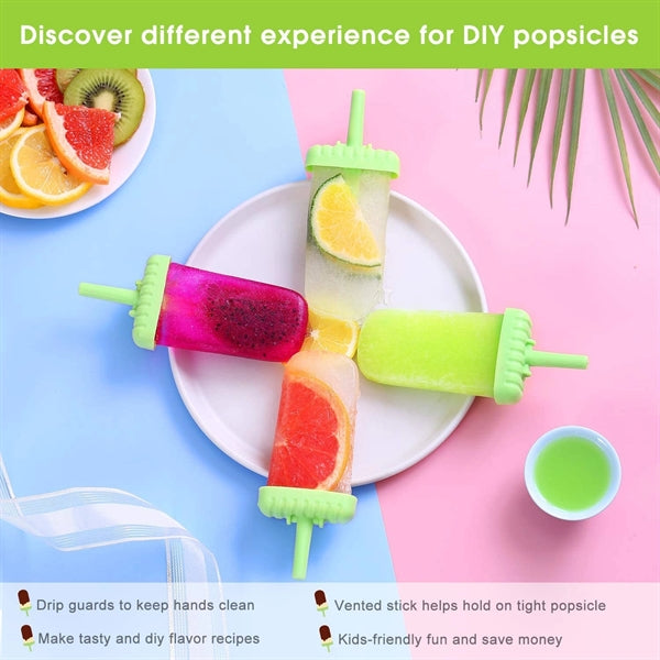 DIY Popsicle Molds Ice Cream Maker Set