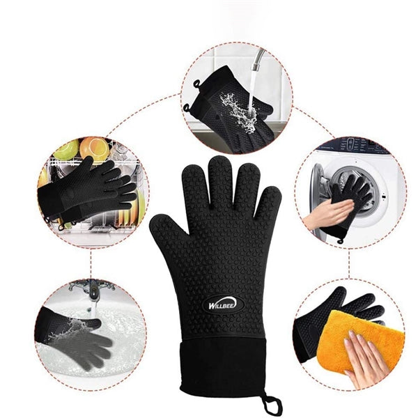 Non-Slip Extended Silicone Gloves