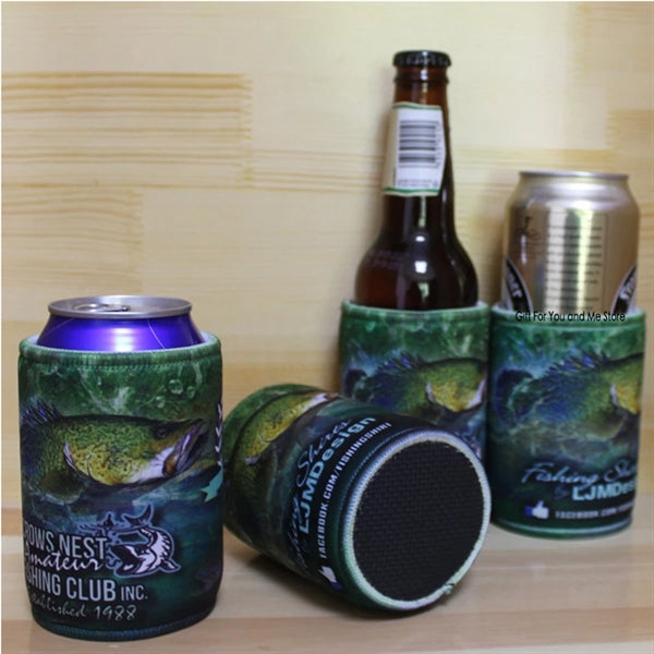 Full Color Premium Foam Collapsible Can Coolers