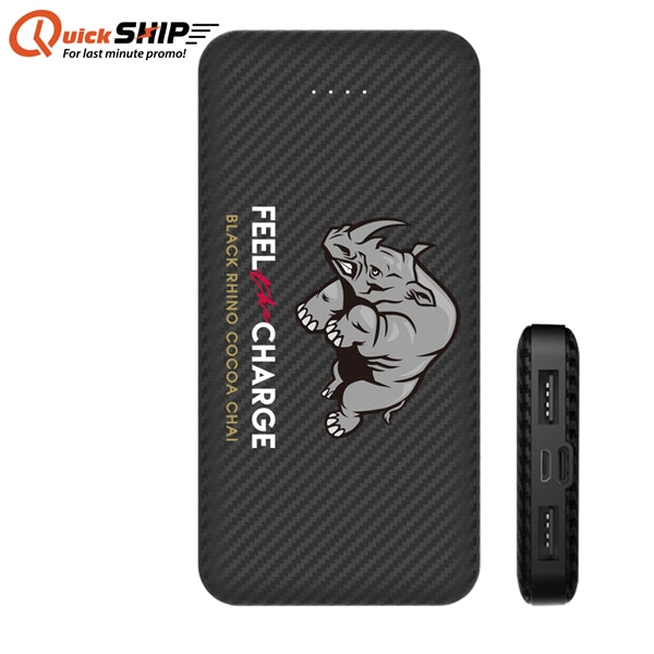 The Hegewisch Carbon Fiber 10000mAh Power Bank