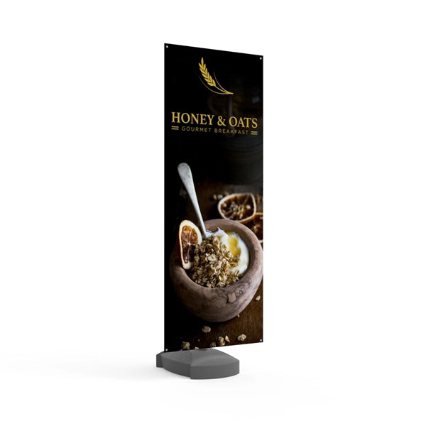 Outdoor X-Banner Stand 27.5"x69"