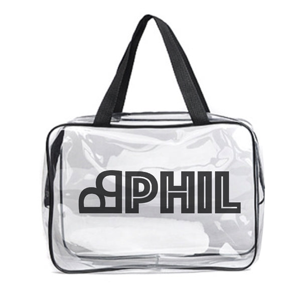 Clear Tote Bag With Zipper