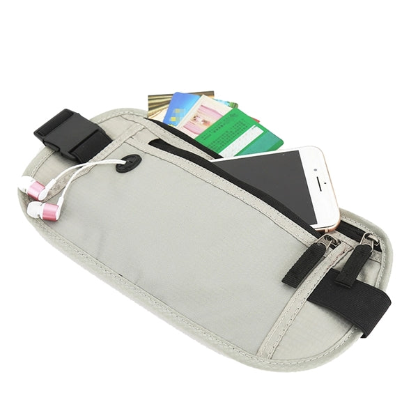 Logo waterproof travel lady Black mini Waist Ba