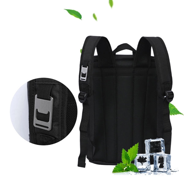 Shoulder refrigerated backpack