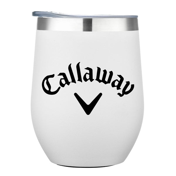 Vineyard-I 12 Oz Stemless Wine Glass Tumbler (Double Walled)