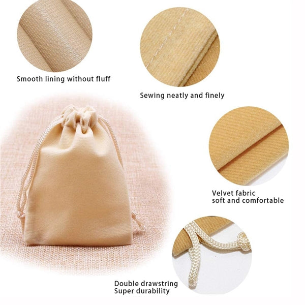Drawstrings Velvet Gift Bags
